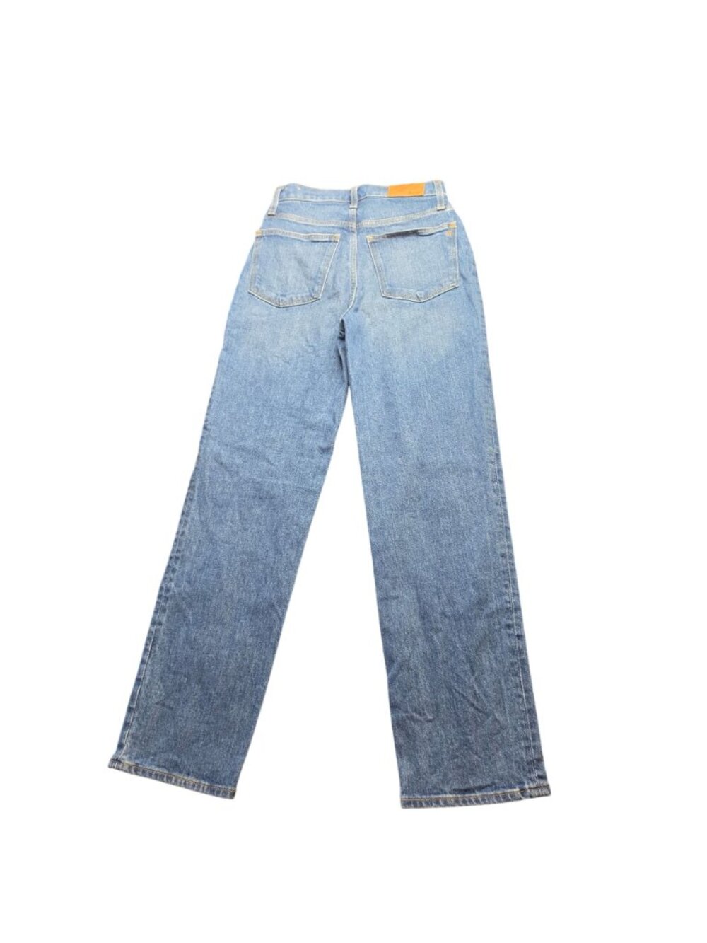 Madewell Vintage Straight Leg Jeans Medium Wash Size 24 Stretch Denim - Picture 2 of 10